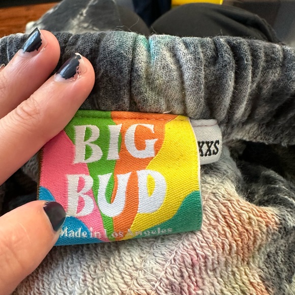 Big Bud Press tie dye shorts - Picture 5 of 7